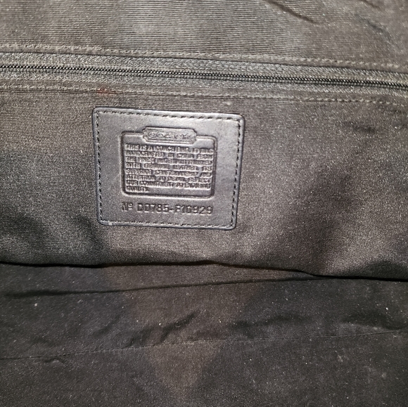 Coach F10929 Black Signature C Satchel - Picture 9 of 9